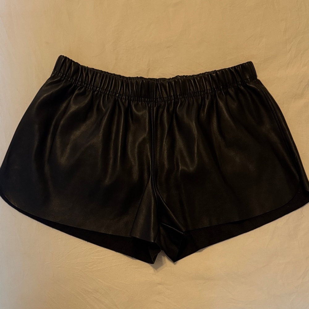 LAmade Faux Leather Shorts
